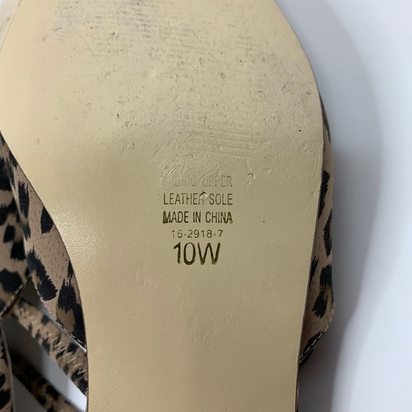 Coup D'etat • leopard print sandals - Picture 6 of 7